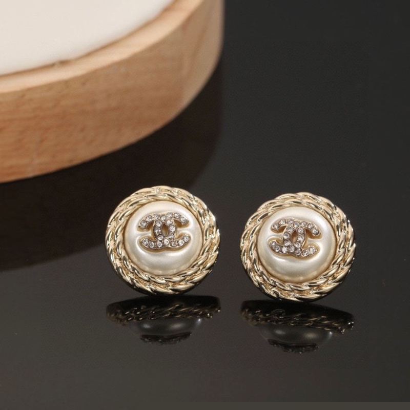 Ch*el earrings